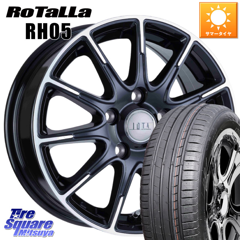 Rotalla RH05 【欠品時は同等商品のご提案します】サマータイヤ 205/55R16阿部商会 TIRADO IOTA イオタ ホイール 16インチ 16X6.5J 48 5穴 114.3 GU系インプレッサ ステップワゴン アルテッツア SX4 Sクロス|タイヤスクエアミツヤ