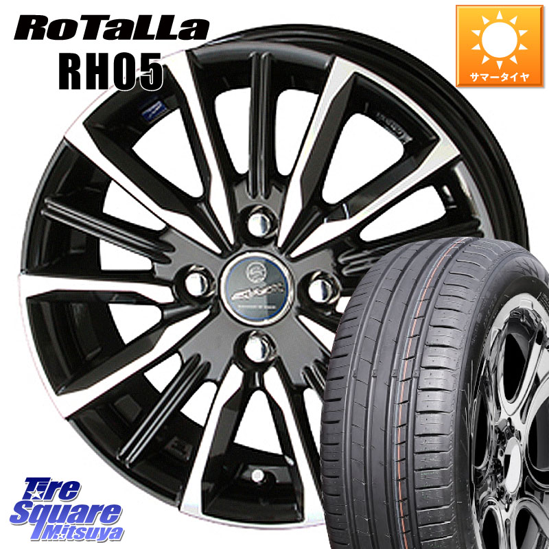 Rotalla RH05 【欠品時は同等商品のご提案します】サマータイヤ 185/55R15KYOHO SMACK スマック ヴァルキリー ホイール 15インチ 15X5.5J 50 4穴 100 K13マーチ マーチ MARCH 日産 フィット FIT｜タイヤスクエアミツヤ 47,472円
