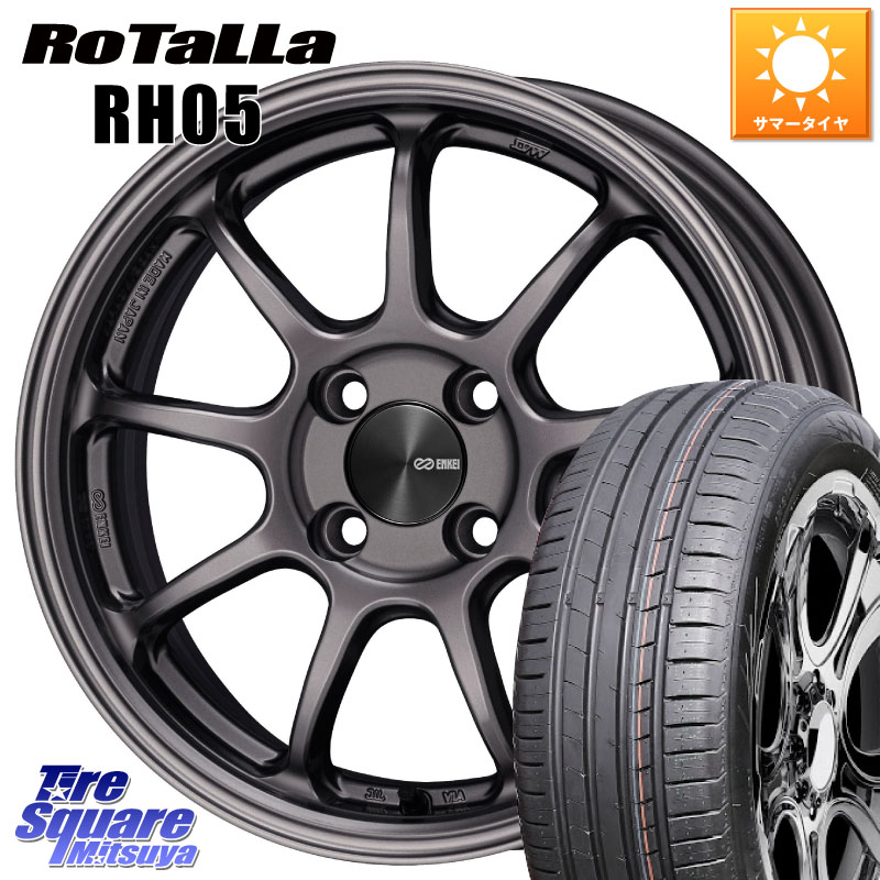 ENKEI PerformanceLine PF09 ホイール 4本 15インチ 15 X 6.0J +42 4穴 100 Rotalla RH05 【欠品時は同等商品のご提案します】サマータイヤ 185/55R15 700系パッソ 73,200円