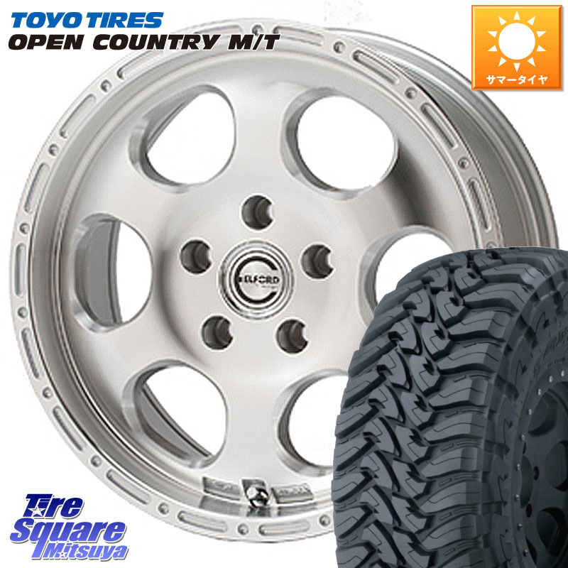 MEIWA Blood Stock One Piece ホイール 17インチ 17 X 8.0J +35 5穴 127 TOYOTIRES オープンカントリー MT 在庫● トーヨー OPENCOUNTRY M/T サマータイヤ 265/70R17 クライスラー ジープ ラングラー JK系 クライスラー ジープ ラングラー JL系