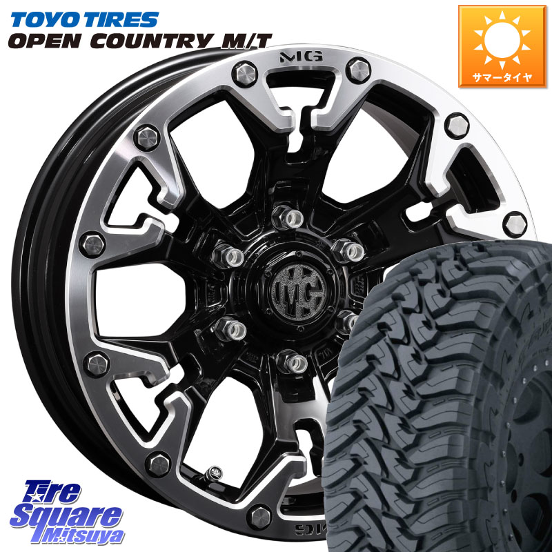 CRIMSON クリムソン GOLEM ゴーレム 17インチ 17 X 7.0J +38 5穴 127 TOYOTIRES オープンカントリー MT 在庫● トーヨー OPENCOUNTRY M/T サマータイヤ 265/70R17 クライスラー ジープ ラングラー JK系 クライスラー ジープ ラングラー JL系
