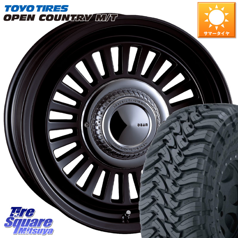 CRIMSON DEAN California カリフォルニア 17 X 7.5J +20 6穴 139.7 TOYOTIRES オープンカントリー MT 在庫● トーヨー OPENCOUNTRY M/T サマータイヤ 265/70R17