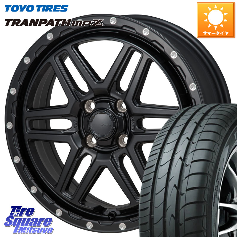 MONZA HI-BLOCK ERDE 16インチ 16 X 6.0J +42 4穴 100 TOYOTIRES トランパス MPZ 在庫● ミニバン TRANPATH サマータイヤ トーヨー 175/60R16 アクア クロスビー 75,785円