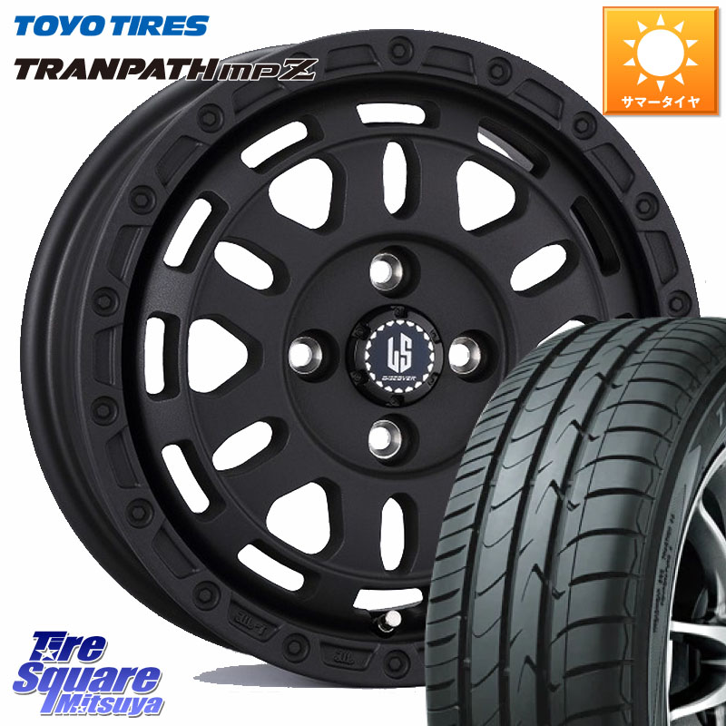 阿部商会 LA STRADA DISCOVER ホイール 14インチ 14 X 4.5J +45 4穴 100 TOYOTIRES トランパス MPZ 在庫● ミニバン TRANPATH サマータイヤ トーヨー 165/70R14 Mx27/37/47Sソリオ・デリカD2 ハスラー MAx6S系ソリオ 49,944円