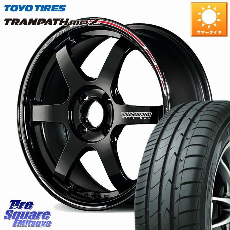 RAYS 【欠品次回11~12月】 TE37 SONIC TIME ATTACK EDITION 鍛造 ホイール 16インチ 16 X 6.0J +43 4穴 100 TOYOTIRES トランパス MPZ 在庫● ミニバン TRANPATH サマータイヤ トーヨー 175/60R16 アクア クロスビー