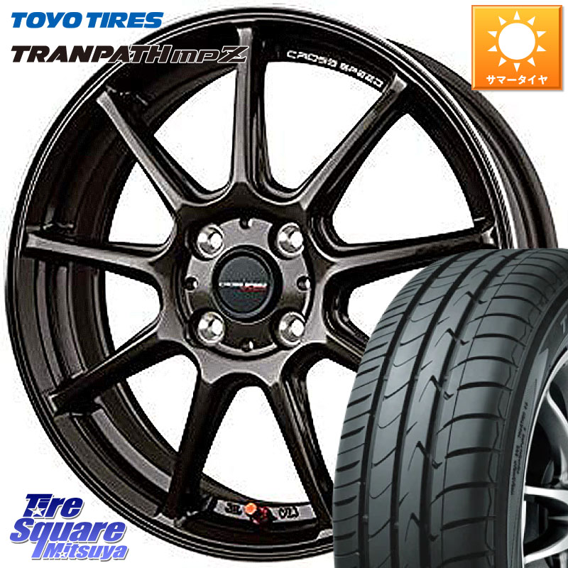 TOYOTIRES トランパス MPZ 在庫● ミニバン TRANPATH サマータイヤ トーヨー 175/60R16HotStuff クロススピード RS9 RS-9 軽量 ホイール 16インチ 16X5.0J 45 4穴 100 タフト|タイヤスクエアミツヤ