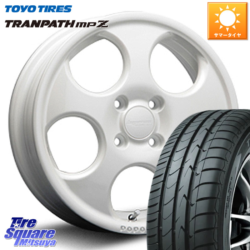 MLJ hyperion POPORO ポポロ ホイール 14インチ 14 X 4.5J +45 4穴 100 TOYOTIRES トランパス MPZ 在庫● ミニバン TRANPATH サマータイヤ トーヨー 165/70R14 Mx27/37/47Sソリオ・デリカD2 ハスラー MAx6S系ソリオ