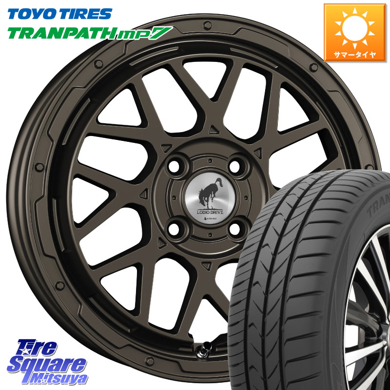 TOYOTIRES トランパス MP7 在庫● トーヨー TRANPATH ミニバン サマータイヤ 215/65R16SUPER STAR LODIO DRIVE ロディオドライブ 8M MONO モノ 16インチ 16X6.0J 42 4穴 100 ロッキー ガソリン車 4穴 ライズ ガソリン車 4穴|タイヤスクエアミツヤ