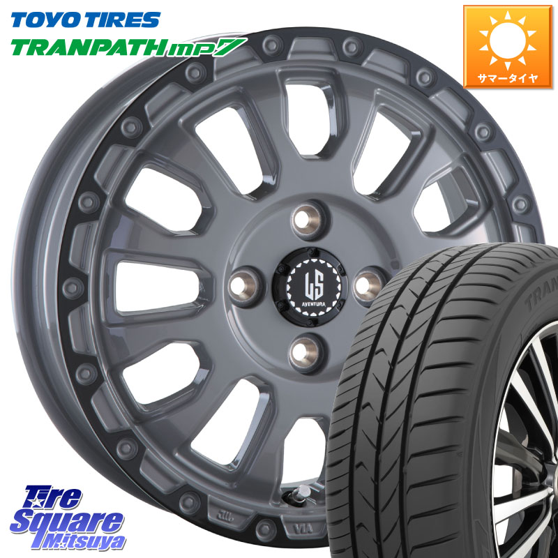 TOYOTIRES トランパス MP7 在庫● トーヨー TRANPATH ミニバン サマータイヤ 215/65R16阿部商会 LA STRADA AVENTURA アヴェンチュラ 16インチ 16X6.0J 40 4穴 100 ロッキー ガソリン車 4穴 ライズ ガソリン車 4穴｜タイヤスクエアミツヤ
