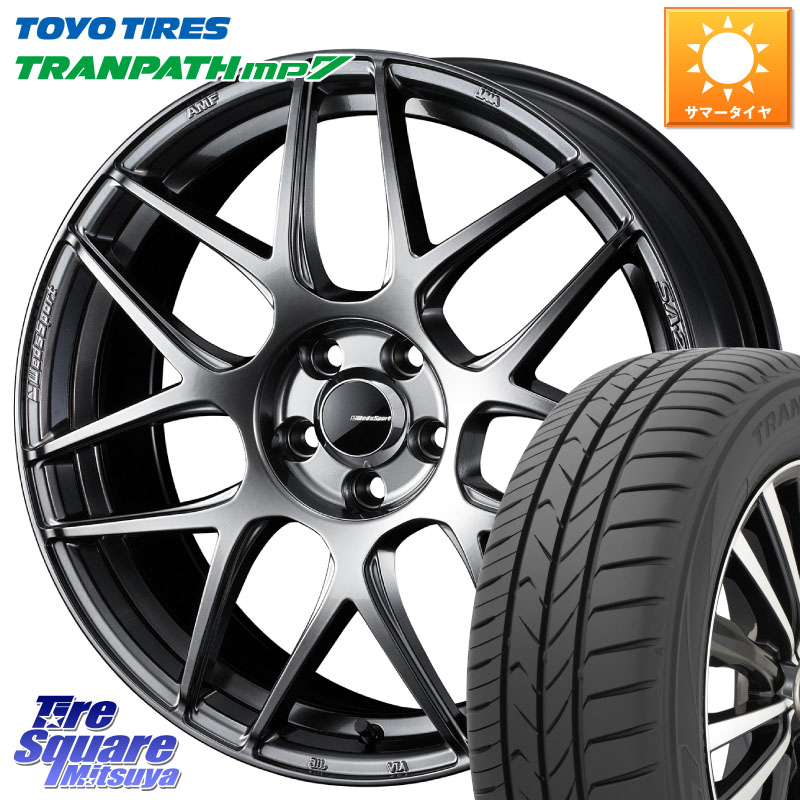 TOYOTIRES トランパス MP7 在庫● トーヨー TRANPATH ミニバン サマータイヤ 205/50R17WEDS WedsSport SA-27R SA27R ウェッズ スポーツ ホイール 17インチ 17X7.0J 45 5穴 100 カローラスポーツ 50系プリウス イスト ist ウィッシュ WISH インプレッサ|タイヤスクエアミツヤ