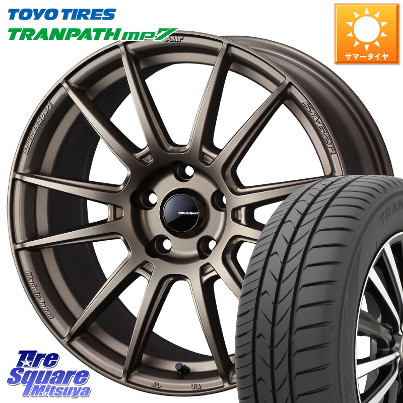 WEDS WedsSport SA-62R ホイール 18インチ 18 X 8.0J +42 5穴 114.3 TOYOTIRES トランパス MP7 在庫● トーヨー TRANPATH ミニバン サマータイヤ 225/55R18 デリカD:5 SL系フォレスター