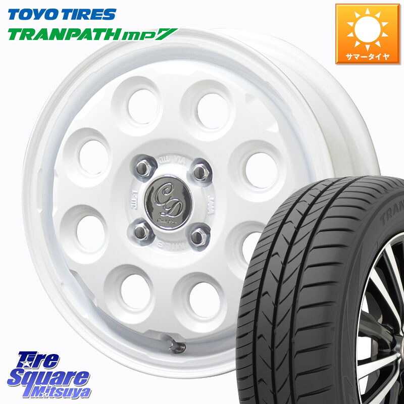 KYOHO Cawaii Decor Decor Nature ホイール 14インチ 14 X 4.5J +45 4穴 100 TOYOTIRES トランパス MP7 在庫● トーヨー TRANPATH ミニバン サマータイヤ 165/65R14 デリカミニ4WD キャスト[アクティバ] ハスラー ピクシスジョイ[Cグレード] ハイゼット アゲトラCustom