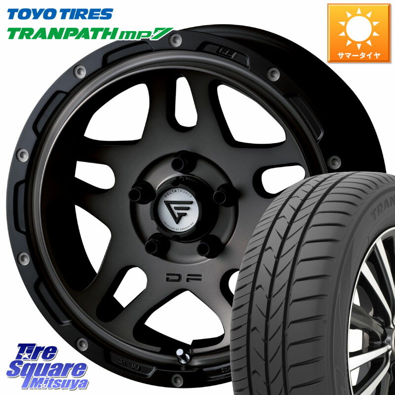 TOYOTIRES トランパス MP7 在庫● トーヨー TRANPATH ミニバン サマータイヤ 215/60R17DELTA FORCE OVERLANDER ホイール 17インチ 17X7.0J 32 5穴 114.3 20系アルファード ヴェルファイア｜タイヤスクエアミツヤ 117,035円