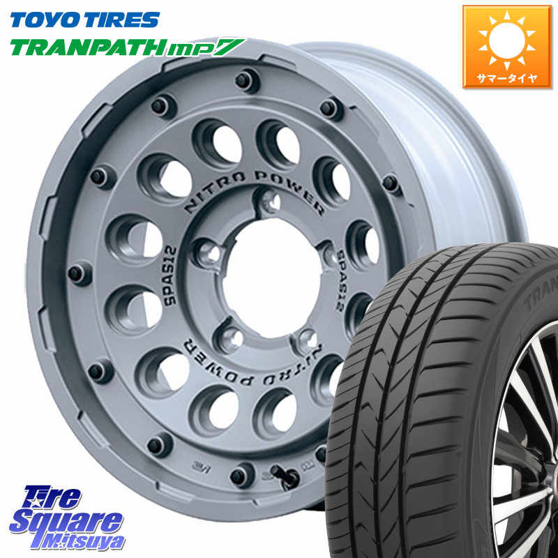 TOYOTIRES トランパス MP7 在庫● トーヨー TRANPATH ミニバン サマータイヤ 215/65R16MANARAY MID ナイトロパワー H12 SHOTGUN TACTICAL EDITION ※インセット-5 ホイール 16インチ◇参考画像 16X6.0J 0 5穴 139.7 ジムニー専用(要オーバーフェンダー等) ジムニ−シエ|タイヤスクエアミツヤ