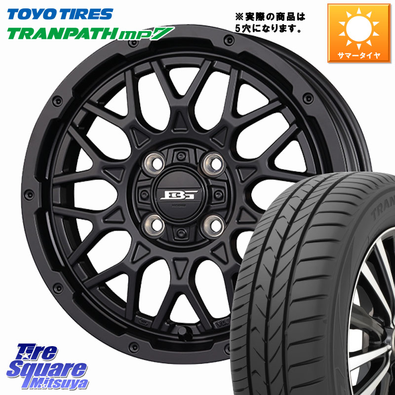 TOYOTIRES トランパス MP7 2026年製 在庫● トーヨー XL規格 TRANPATH ミニバン サマータイヤ 205/60R16KOSEI BOTTOMGARCIA SHADOWBAHT ホイール 16インチ 16X7.0J 38 5穴 114.3 90系ノア/ヴォクシー RP6～8ステップワゴン プリウスアルファ ジューク JUKE 日産 SAI｜タイヤスクエアミツヤ 74,256円