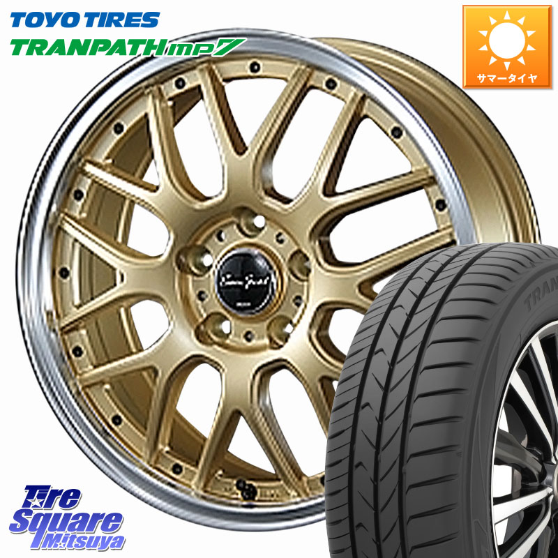 TOYOTIRES トランパス MP7 在庫● トーヨー TRANPATH ミニバン サマータイヤ 215/65R16BLEST EuroSport Type815 ホイール 16インチ 16X6.0J 43 5穴 100 ロッキー ハイブリッド車 5穴 ライズ ハイブリッド車 5穴｜タイヤスクエアミツヤ