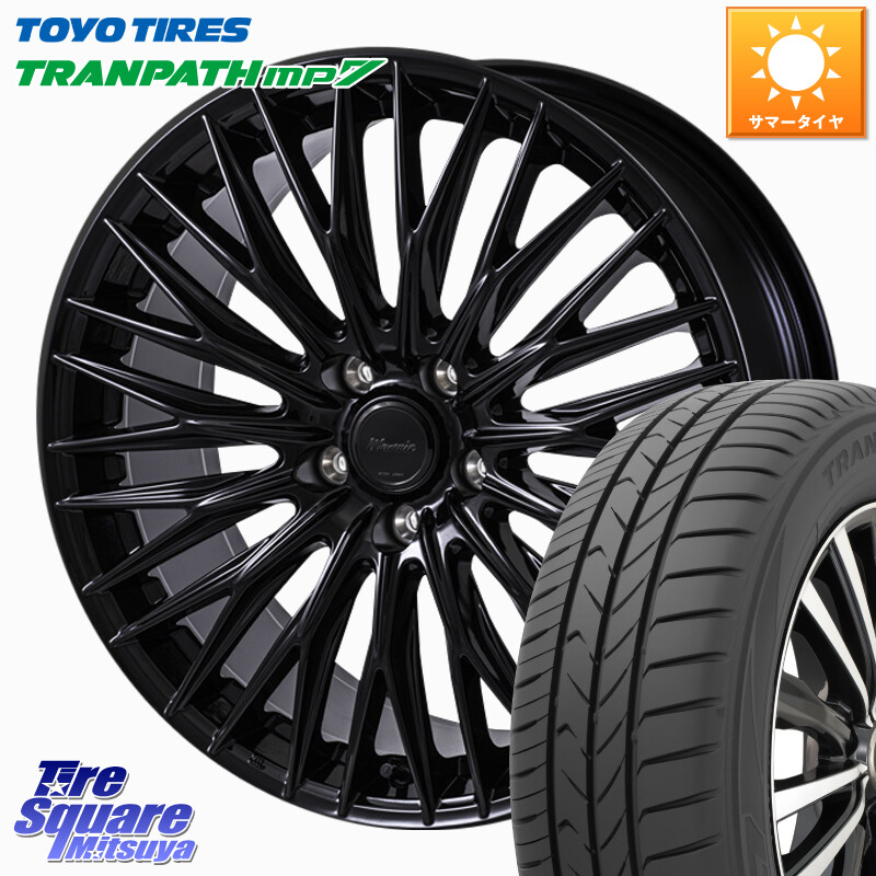 TOYOTIRES トランパス MP7 在庫● トーヨー TRANPATH ミニバン サマータイヤ 225/50R18MONZA Warwic CLYVER クライヴァー ホイール 18インチ 18X7.5J 48 5穴 114.3 C-HR RV系ヴェゼル RC系オデッセイ後期 MAZDA6 BN/BL系レガシィ エスティマハイブリッド エスティマ RV｜タイヤスクエアミツヤ