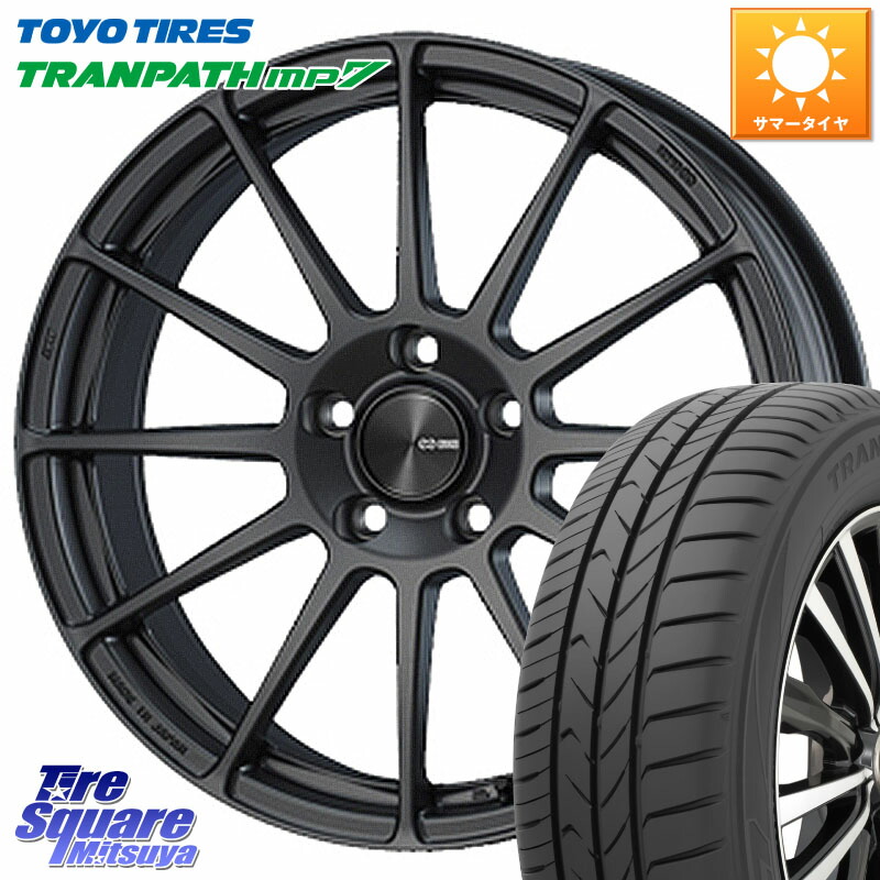 TOYOTIRES トランパス MP7 在庫● トーヨー TRANPATH ミニバン サマータイヤ 225/60R17ENKEI エンケイ PerformanceLine PF03 (MD) ホイール 17X7.0J 48 5穴 114.3 E52エルグランド ZR-V SL系フォレスター レイバック SK系フォレスター RAV4 20系｜タイヤスクエアミツヤ