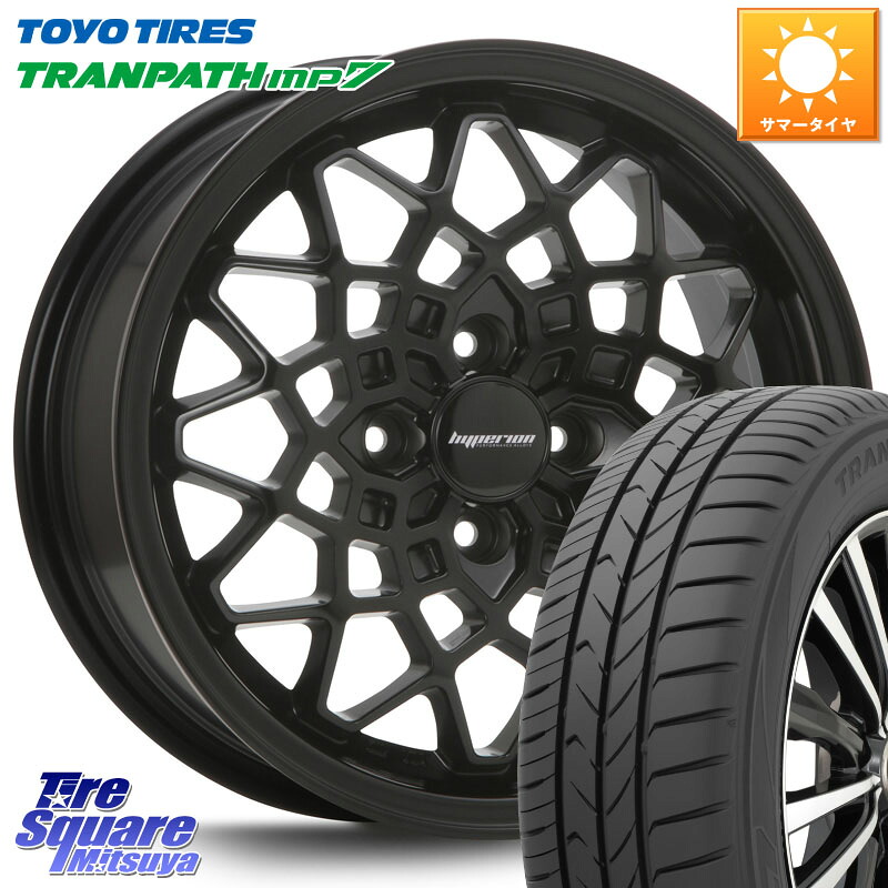 MLJ hyperion CALMA ハイペリオン カルマ 15 X 5.0J +45 4穴 100 TOYOTIRES トランパス MP7 在庫● トーヨー TRANPATH ミニバン サマータイヤ 175/65R15