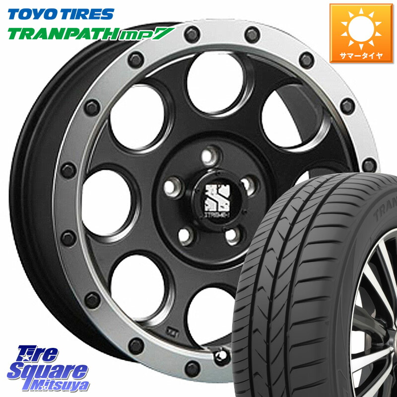 MLJ XJ03 エクストリームJ XTREME-J ホイール 18インチ 18 X 8.0J +40 5穴 114.3 TOYOTIRES トランパス MP7 在庫● トーヨー TRANPATH ミニバン サマータイヤ 225/55R18 デリカD:5
