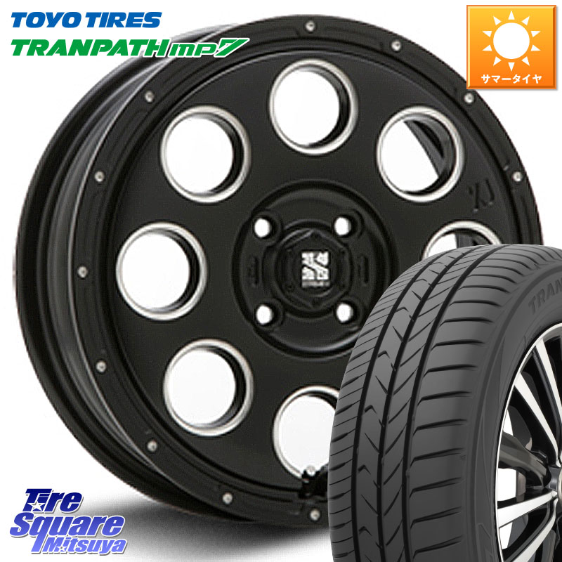 TOYOTIRES トランパス MP7 在庫● トーヨー TRANPATH ミニバン サマータイヤ 165/60R15MLJ KK03 XTREME-J エクストリームJ ホイール 15インチ 15X4.5J 45 4穴 100 デリカミニ4WD キャスト[アクティバ] ハスラー ピクシスジョイ[Cグレード] ハイゼットアゲトラCustom車｜タイヤスクエアミツヤ 68,937円