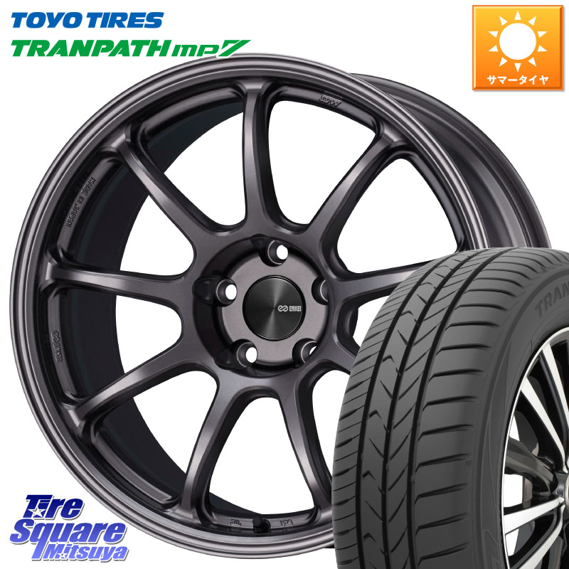 TOYOTIRES トランパス MP7 在庫● トーヨー TRANPATH ミニバン サマータイヤ 235/50R18ENKEI PerformanceLine PF09 ホイール 18インチ 18X8.5J 38 5穴 114.3 30系アルファード/ヴェルファイア 20系アルファード ヴェルファイアハイブリッド ヴェルファイア アルファー|タイヤスクエアミツヤ