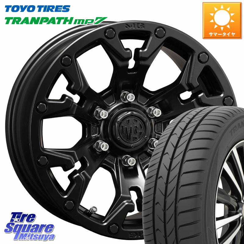 CRIMSON クリムソン GOLEM ゴーレム 16インチ ◇参考画像 16 X 7.0J +35 5穴 114.3 TOYOTIRES トランパス MP7 在庫● トーヨー XL規格 TRANPATH ミニバン サマータイヤ 205/60R16
