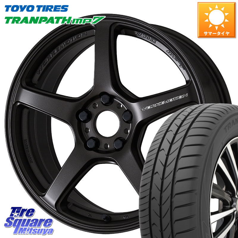 TOYOTIRES トランパス MP7 在庫● トーヨー TRANPATH ミニバン サマータイヤ 235/50R18WORK ワーク EMOTION エモーション T5R 18インチ 18X8.5J 35 5穴 114.3 30系アルファード/ヴェルファイア 20系アルファード ヴェルファイアハイブリッド ヴェルファイア アルファー|タイヤスクエアミツヤ