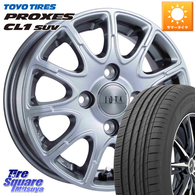 阿部商会 TIRADO IOTA イオタ ホイール 16インチ 16 X 6.0J +42 4穴 100 TOYOTIRES トーヨー プロクセス CL1 SUV PROXES 在庫● サマータイヤ 215/70R16