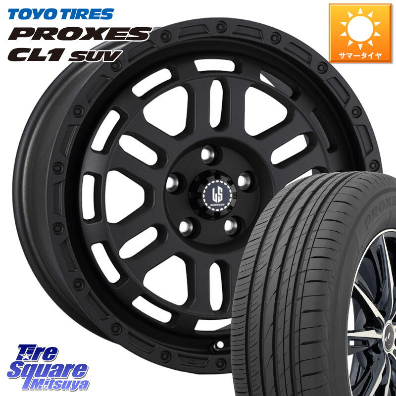 TOYOTIRES プロクセス CL1 SUV 在庫● PROXES トーヨー サマータイヤ 215/60R17阿部商会 LA STRADA DISCOVER ホイール 17インチ 17X7.0J 38 5穴 114.3 カローラクロス 20系アルファード｜タイヤスクエアミツヤ