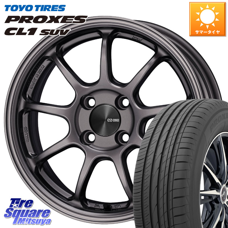 TOYOTIRES トーヨー プロクセス CL1 SUV PROXES 在庫● サマータイヤ 215/70R16ENKEI PerformanceLine PF09 ホイール 16インチ 16X6.5J 38 4穴 100｜タイヤスクエアミツヤ