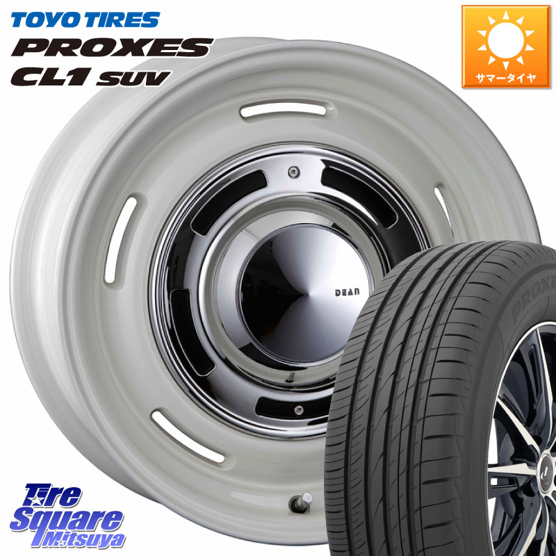 TOYOTIRES トーヨー プロクセス CL1 SUV PROXES 在庫● サマータイヤ 175/80R16CRIMSON ディーン クロスカントリー ホワイト 16インチ 欠品次回6月中~末予定 16X5.5J 20 5穴 139.7 ジムニー専用|タイヤスクエアミツヤ