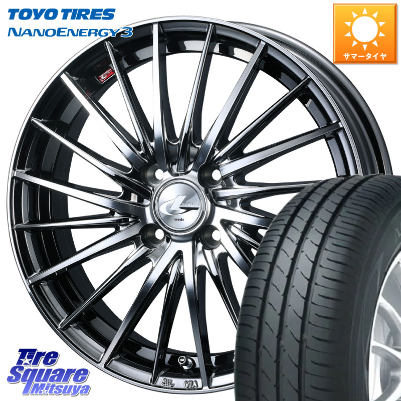 TOYOTIRES ナノエナジー3 NANOENERGY3 在庫● トーヨー サマータイヤ 165/55R15WEDS LEONIS FR レオニス FR ホイール 15インチ 15X4.5J 45 4穴 100 N-BOX デリカミニ2WD タント スペーシア サクラ R1 R2 ルークス ROOX 日産 デイズ デイズルークス 日産 コペン N-ONE|タイヤスクエアミツヤ