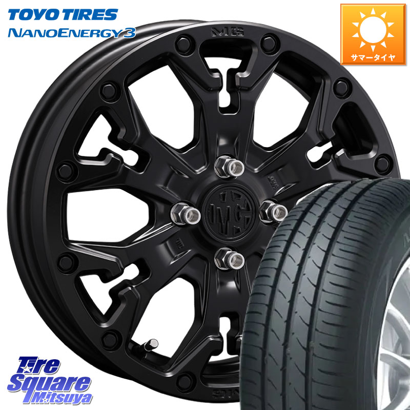 TOYOTIRES ナノエナジー3 NANOENERGY3 在庫● トーヨー サマータイヤ 155/65R14CRIMSON MG GOLEM Jr ホイール 14インチ 14X4.5J 43 4穴 100 タント スペーシア サクラ ハイゼットアゲトラCustom車用※軽自動車専用ホイール※|タイヤスクエアミツヤ