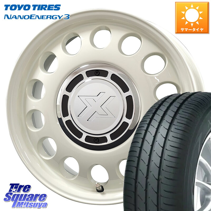 TOYOTIRES ナノエナジー3 在庫● NANOENERGY3 トーヨー サマータイヤ 175/55R15コスミック クロスブラッド STEELE ホイール 15インチ 15X6.0J 42 4穴 100 M900系タンク/ルーミー ミラージュ ダイハツ トールM900S・M910S ルーミー|タイヤスクエアミツヤ