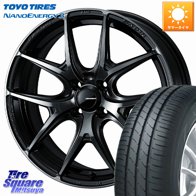 TOYOTIRES ナノエナジー3 NANOENERGY3 在庫● トーヨー サマータイヤ 165/55R15WEDS WedsSport SA-01R SA01R ウェッズ スポーツ ホイール 15インチ 15X6.0J 38 4穴 100 ブーン BOON｜タイヤスクエアミツヤ