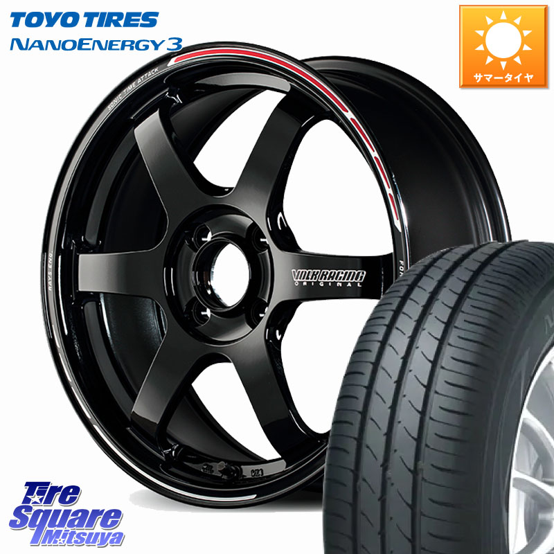 RAYS 【欠品次回10~11月】 TE37 SONIC TIME ATTACK EDITION 鍛造 ホイール 15インチ 15 X 6.0J +43 4穴 100 TOYOTIRES ナノエナジー3 在庫● NANOENERGY3 トーヨー サマータイヤ 175/55R15 M900系タンク・ルーミー ミラージュ ダイハツ トールM900S・M910S