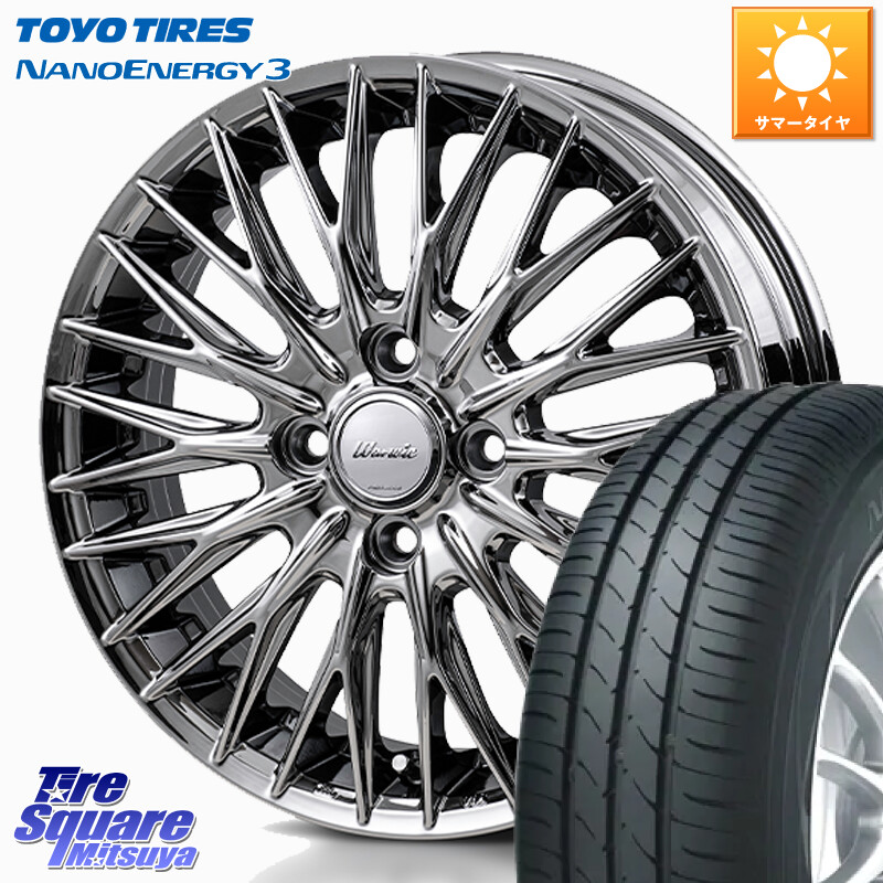 TOYOTIRES ナノエナジー3 NANOENERGY3 在庫● トーヨー サマータイヤ 165/55R15MONZA Warwic CLYVER クライヴァー ホイール 15インチ 15X4.5J 45 4穴 100 N-BOX デリカミニ2WD タント スペーシア サクラ R1 R2 ルークス ROOX 日産 デイズ デイズルークス 日産 コペン｜タイヤスクエアミツヤ 73,381円