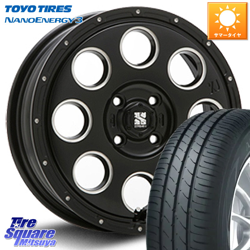 MLJ KK03 XTREME-J エクストリームJ ホイール 14インチ 14 X 4.5J +45 4穴 100 TOYOTIRES ナノエナジー3 在庫● NANOENERGY3 トーヨー サマータイヤ 165/60R14 58,146円