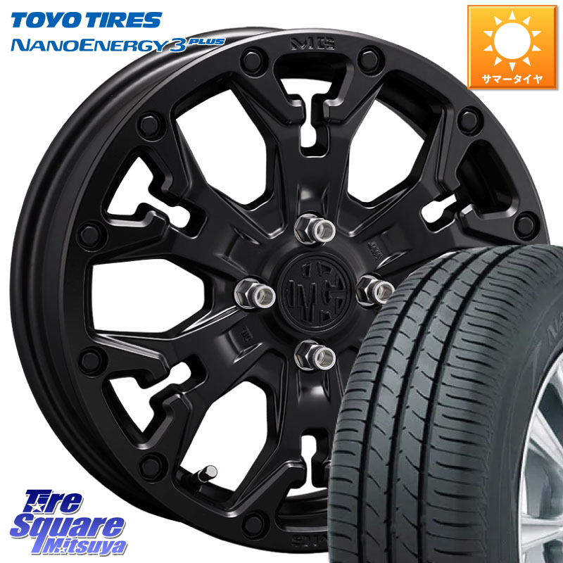 CRIMSON MG GOLEM Jr ホイール 16インチ 16 X 6.0J +38 4穴 100 TOYOTIRES ナノエナジー3プラス 在庫● 2025年製 NANOENERGY3 PLUS トーヨー サマータイヤ 185/55R16 ヤリス スペイド 84,062円