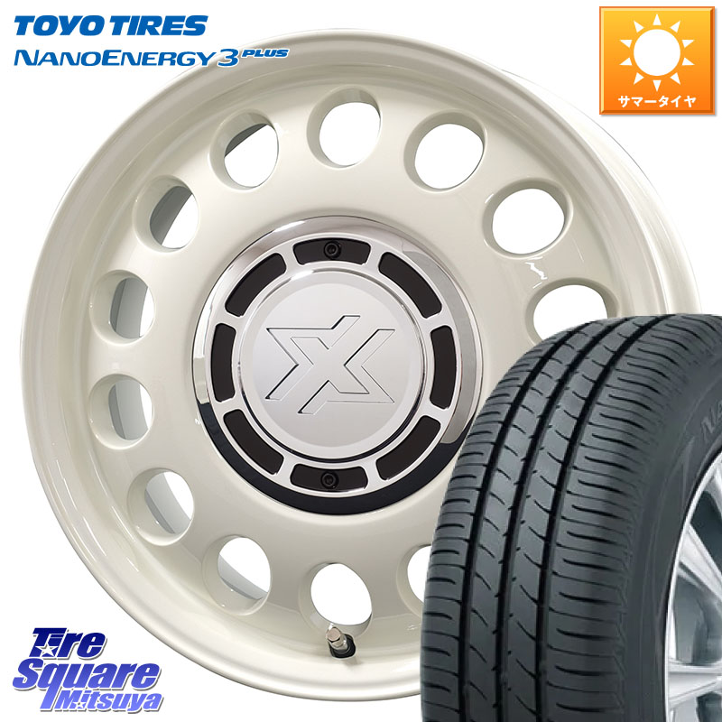 コスミック クロスブラッド STEELE ホイール 15インチ 15 X 6.0J +42 4穴 100 TOYOTIRES ナノエナジー3プラス 在庫● NANOENERGY3 PLUS トーヨー サマータイヤ 175/65R15 アクア 160系カローラフィールダー スイフト4穴 130系ヴィッツ