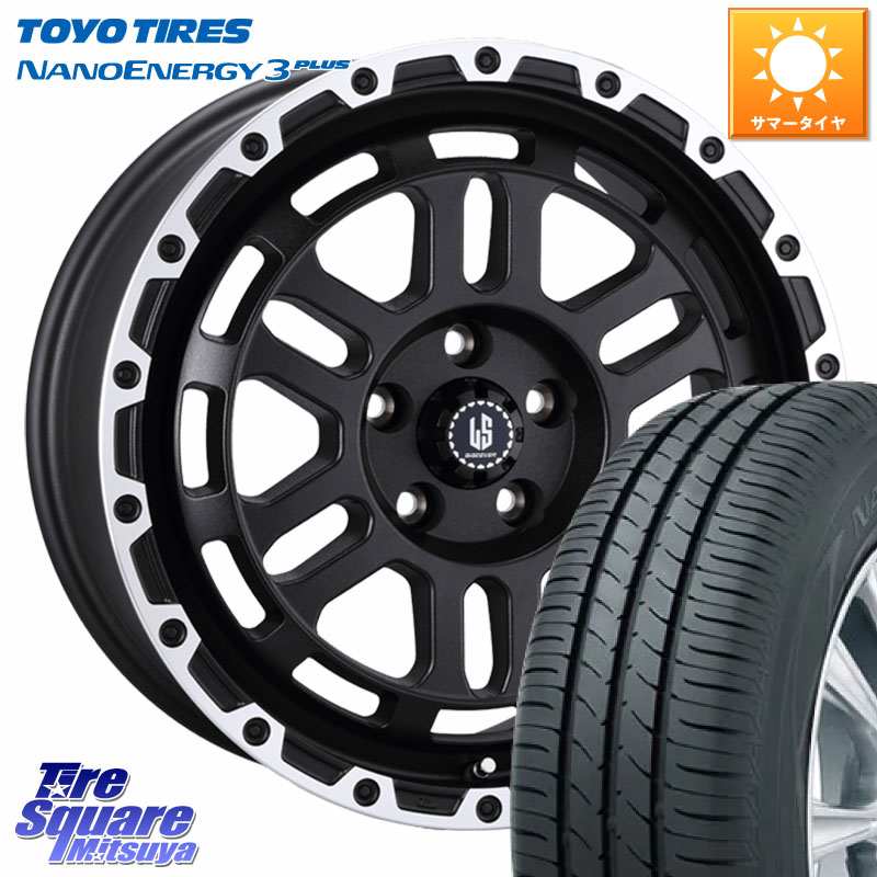 阿部商会 LA STRADA DISCOVER ホイール 17インチ 17 X 7.0J +38 5穴 114.3 TOYOTIRES ナノエナジー3プラス 在庫● 2025年製 NANOENERGY3 PLUS トーヨー サマータイヤ 225/55R17 10系アルファード