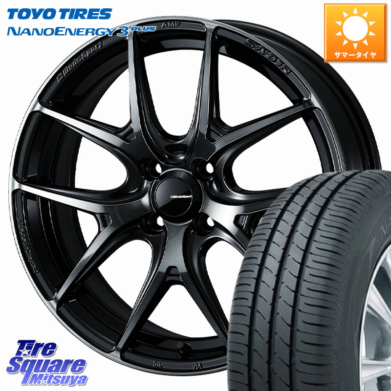 WEDS WedsSport SA-01R ホイール 16インチ ウェッズ スポーツ 16 X 6.5J +42 4穴 100 TOYOTIRES ナノエナジー3プラス 在庫● 2025年製 NANOENERGY3 PLUS トーヨー サマータイヤ 185/55R16 160系カローラフィールダー ヤリス ロードスター スペイド