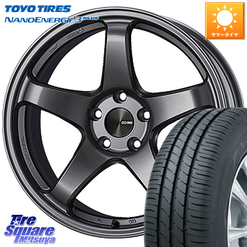 TOYOTIRES ナノエナジー3プラス 在庫● NANOENERGY3 PLUS トーヨー サマータイヤ 205/60R16ENKEI エンケイ PerformanceLine PF05 DS 16インチ 16X7.0J 48 5穴 100 エクシーガ|タイヤスクエアミツヤ