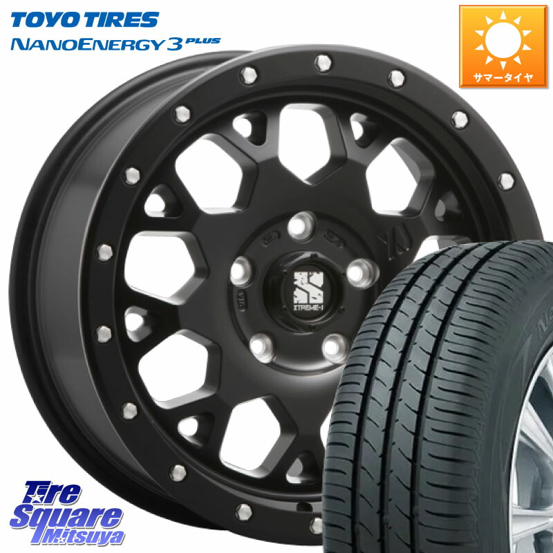 TOYOTIRES ナノエナジー3プラス 在庫● NANOENERGY3 PLUS トーヨー サマータイヤ 205/60R16MLJ XJ04 XTREME-J エクストリームJ ホイール 16インチ 16X7.0J 35 5穴 114.3｜タイヤスクエアミツヤ