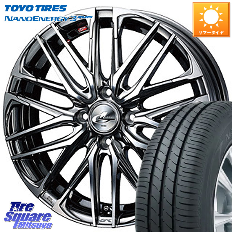 WEDS レオニス SK ウェッズ Leonis ホイール 16インチ 16 X 6.0J +42 4穴 100 TOYOTIRES ナノエナジー3プラス 在庫● 2025年製 NANOENERGY3 PLUS トーヨー サマータイヤ 185/55R16 アクア 160系カローラフィールダー ヤリス ロードスター スイフト4穴 130系ヴィッツ ス