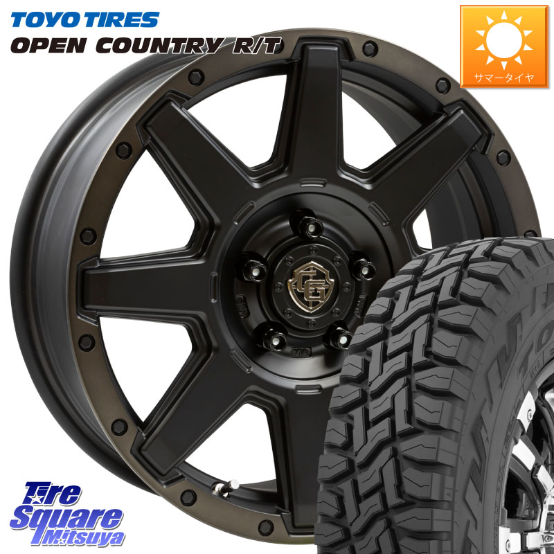 TOYOTIRES オープンカントリー RT 在庫● トーヨー OPENCOUNTRY R/T サマータイヤ 225/65R17WEDS CROSS OVER GARMENTS StyleU 17インチ 17X7.0J 35 5穴 114.3 50系RAV4 80系ハリアー｜タイヤスクエアミツヤ 106,815円