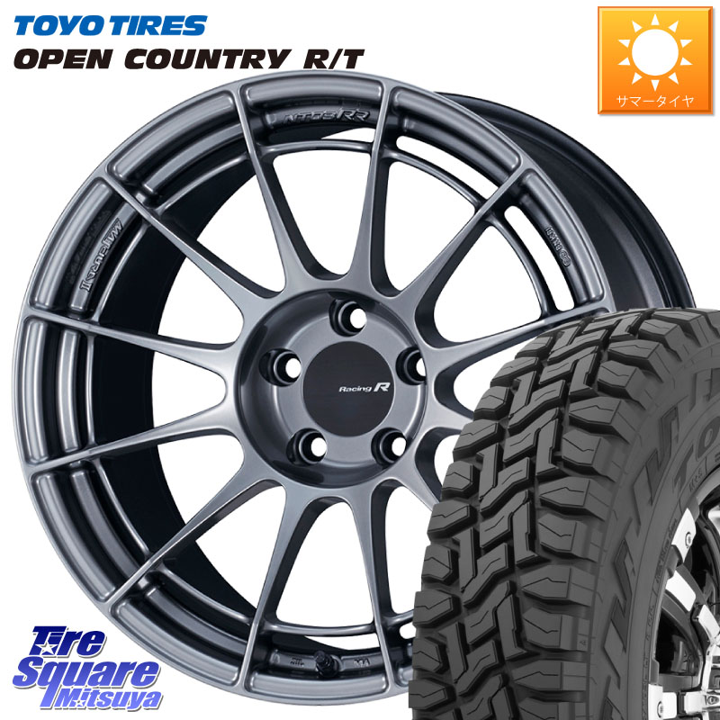 ENKEI エンケイ Racing Revolution NT03RR ホイール 17 X 7.5J +50 5穴 114.3 TOYOTIRES オープンカントリー RT 在庫● トーヨー OPENCOUNTRY R/T サマータイヤ 225/65R17 BT5レガシィアウトバック