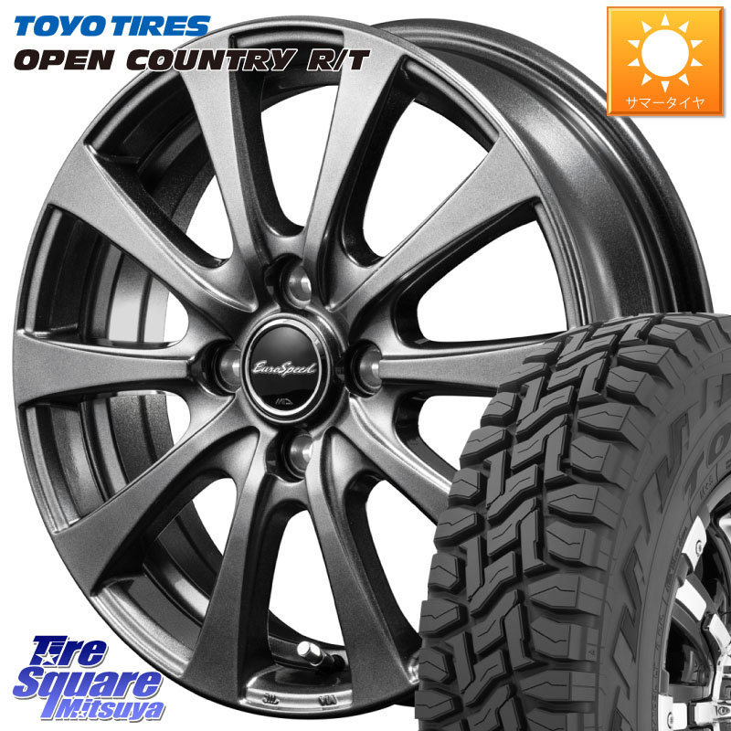 TOYOTIRES オープンカントリー RT トーヨー 在庫● OPEN COUNTRY R/T サマータイヤ 215/70R16MANARAY EuroSpeed G10 平座仕様 トヨタ・レクサス専用 ホイール 16インチ MID 16X6.5J 37 5穴 114.3 クルーガー V・L ハリアー｜タイヤスクエアミツヤ