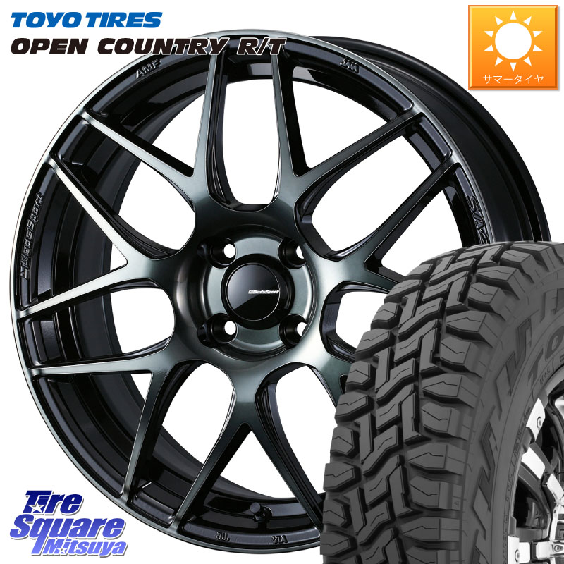 WEDS 74160 SA-27R ウェッズ スポーツ WBC ホイール 16インチ 16 X 5.0J +45 4穴 100 TOYOTIRES オープンカントリー RT 在庫● トーヨー OPENCOUNTRY R/T サマータイヤ 175/60R16